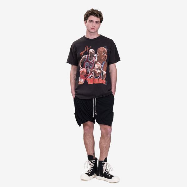 Mens Domrebel - MJ Icon Vintage T-Shirt in Black
