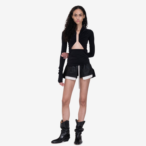 Womens Maison Margiela Tabi Western Boots in Black