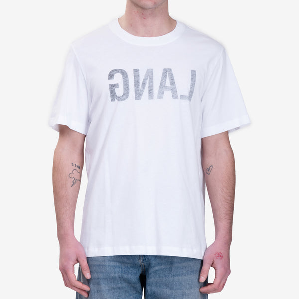 Mens Helmut Lang LANG T-Shirt in White