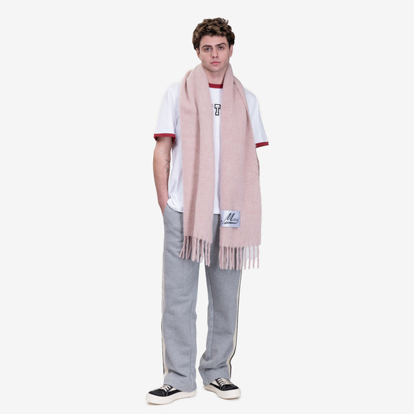 MARNI Brushed Alpaca Magnolia Scarf 