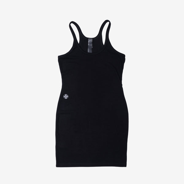 Chrome Hearts Womens CH Bad Seed Tank Dress in Black