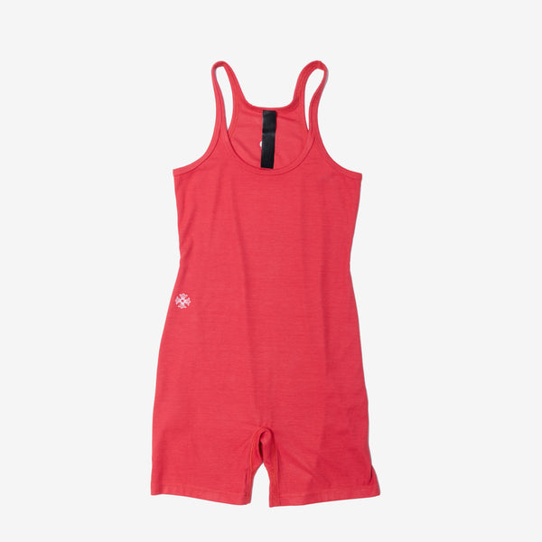 Chrome Hearts Womens CH Bad Seed Onsie in Red