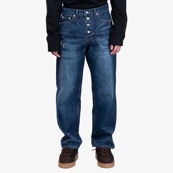 Thug Club - Mens Naval Warfare Jeans in Blue