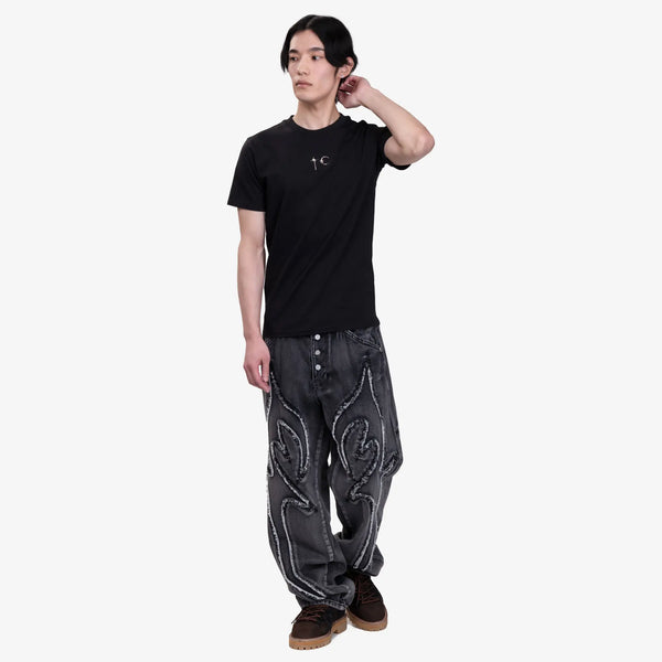 Thug Club - Mens TC Slim T-Shirt in Black