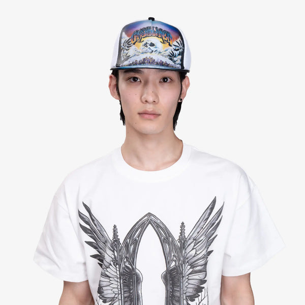 Casablanca Paris Le Premonition Trucker Cap in White