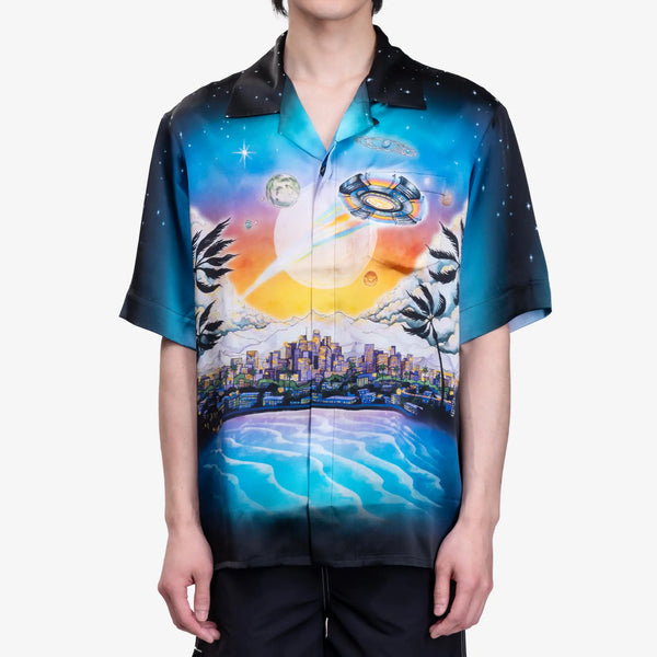 Casablanca Paris Mens La Premonition Cuban SS Shirt in Multi