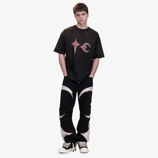 Thug Club - Mens Survivor Rock T-Shirt in Black