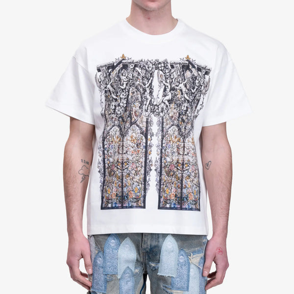 Who Decides War Mens Ignatius T-Shirt in Cloud