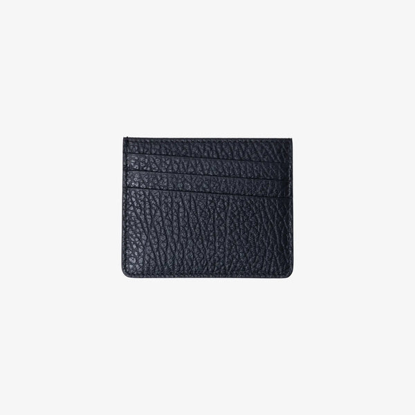 Maison Margiela Unisex Four Stitches Slim Card Holder in Black