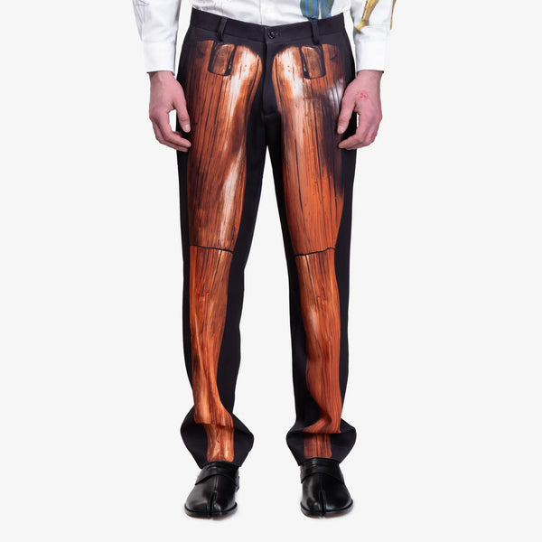 Kidsuper Mens Mannequin Figure Suit Bottoms in Black