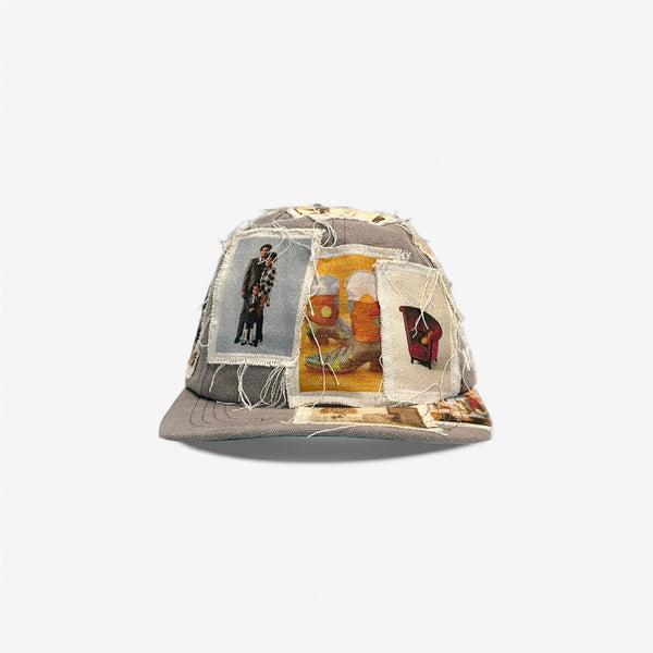 Better with Age - Menage Reconstructed Workwear Hat in Multi