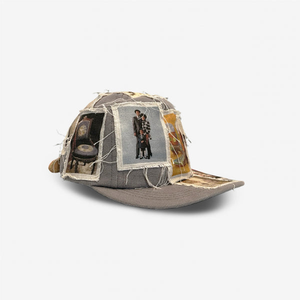 Better with Age - Menage Reconstructed Workwear Hat in Multi