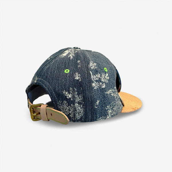 Better with Age - Teresa Reconstructed Denim Hat in Indigo