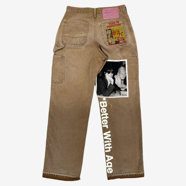 Better with Age Mens Cambridge Single Knee Pants in Multi