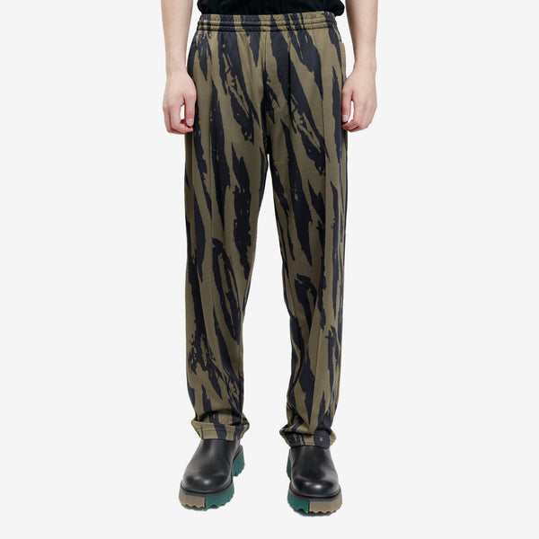 KENZO Mens Print Track Pants in Bronze