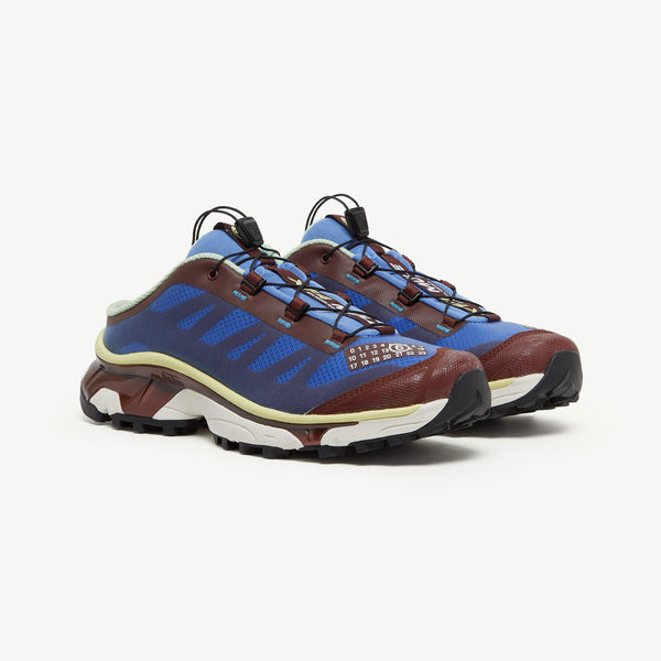 Maison Margiela MM6 x Salomon XT Mule 4 in Ultramari/Rum Raisi/Yellow Iris